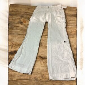 Old Navy Women's White Cargo Pants